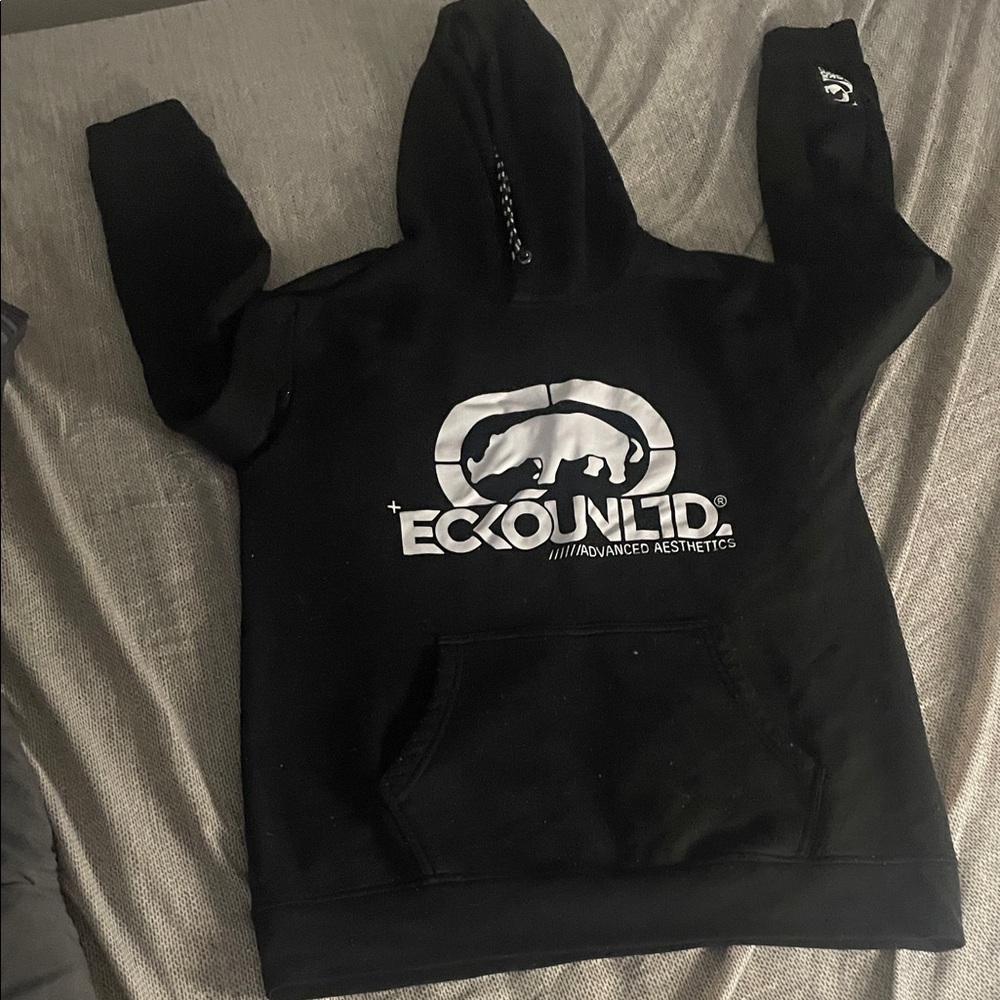 Ecko Unlimited Black V-Neck Sweater